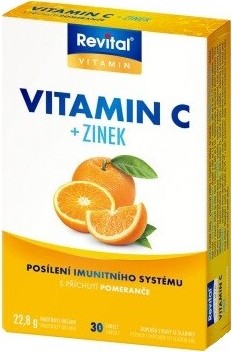 VITAR Vitamin C+zinek tbl.30