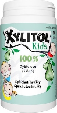 Xylitol Kids 100% xylitolové pastilky 90ks
