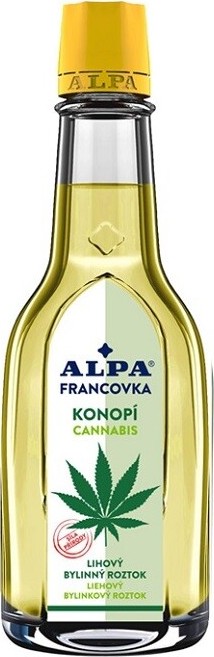 Alpa francovka konopí 160ml