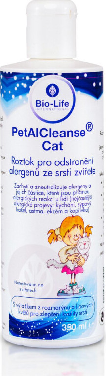 Bio-Life odstraňovač alergenů Petal Cleanse/cat 350ml