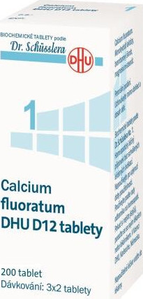 CALCIUM FLUORATUM DHU D6(D12) TBL NOB 200