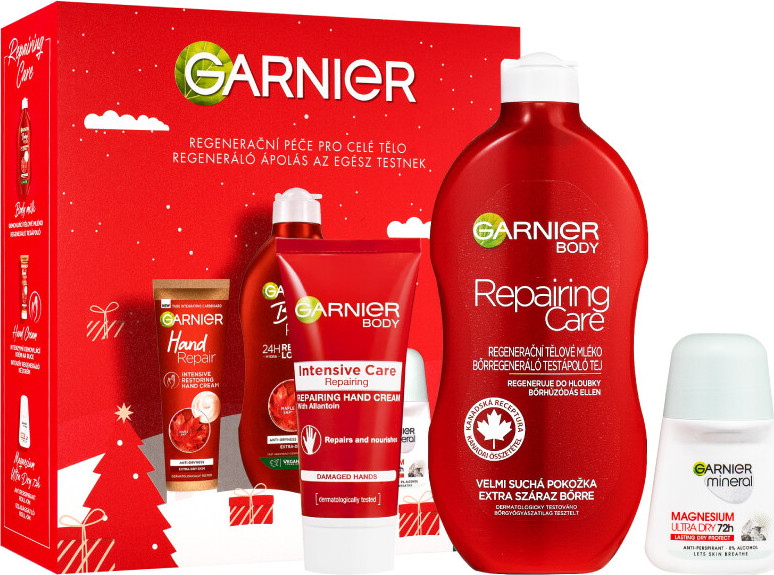 GARNIER Body Repairing Care vánoční balíček