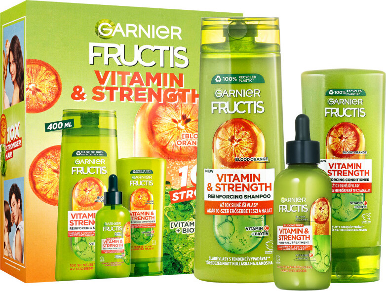 GARNIER Fructis Vitamin&Strength vánoční balíček
