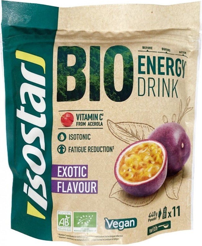 ISOSTAR Energy Drink exotic Bio 440g