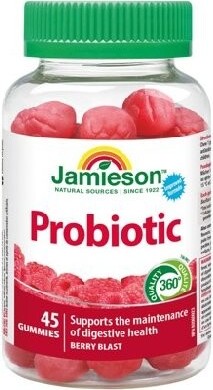 JAMIESON Probiotic Gummies želatinové pastilky 45ks