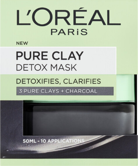 L'Oréal Pure Clay Detox Mask intenzivní čistící pleťová maska 50 ml