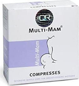 Multi-Mam Compresses 12 nelep.Bio-aktivní náplasti