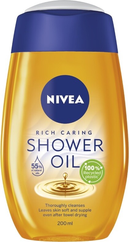 NIVEA Natural Oil sprchový gel 200ml 80828