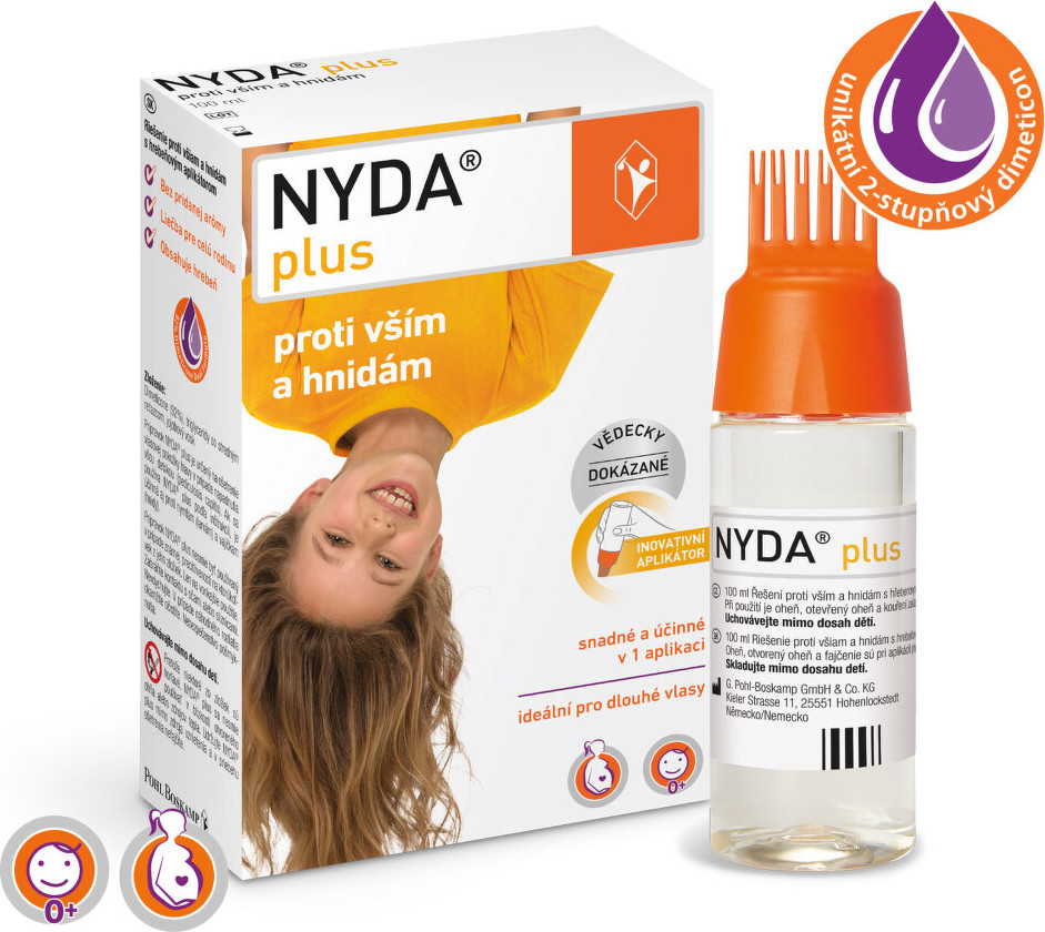 NYDA plus proti vším a hnidám 100ml