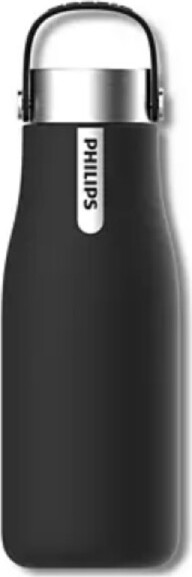 Philips GoZero UV samočistící lahev 590ml Černá