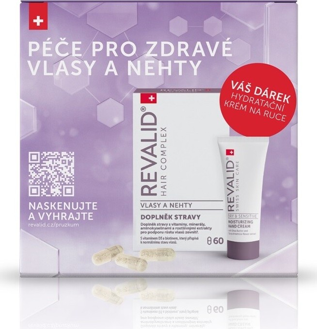 Revalid Hair Complex cps.60 + krém na ruce 20ml