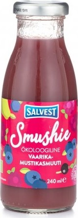 Smushie Smoothie bor.+maliny+čer.ryb.BIO 240ml 3R