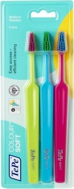 TePe Colour Select soft zubní kartáček 2+1