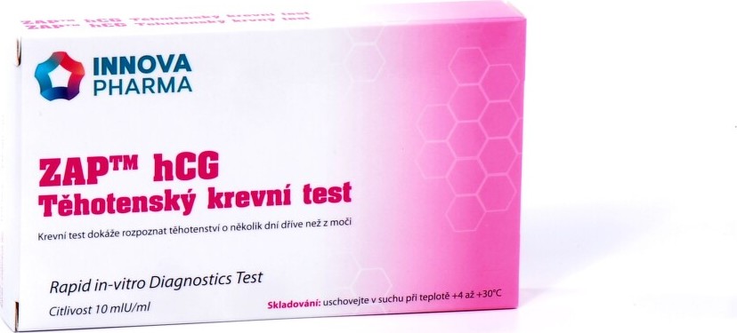 ADEXUSDx hCG Těhotenský test krevní 1 ks