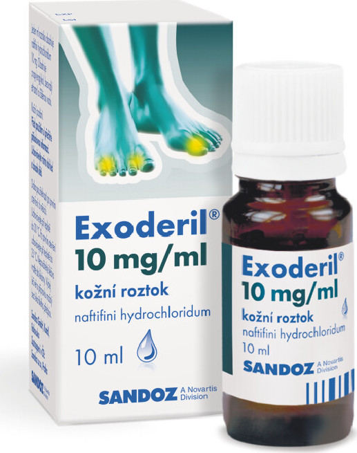 EXODERIL® 10MG/ML kožní roztok 1X10ML