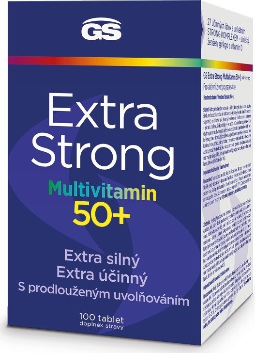 GS Extra Strong Multivitamin 50+ tbl.100