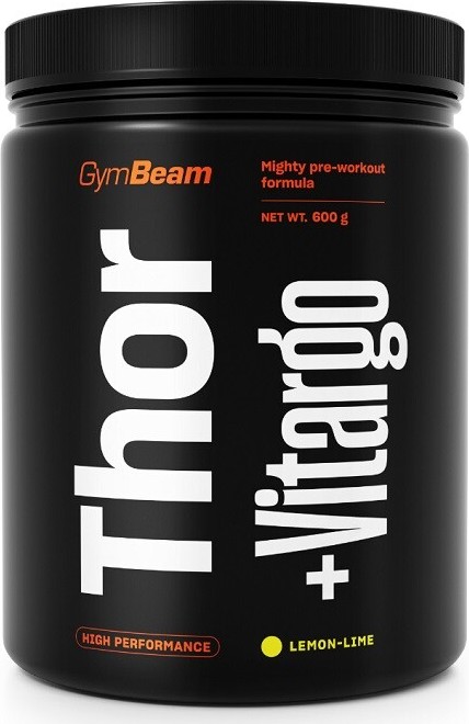 GymBeam Thor + Vitargo lemon lime 600g