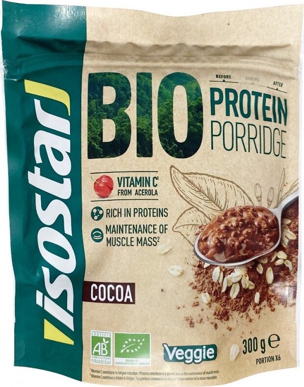 ISOSTAR Protein Porridge kaše kakao Bio 300g