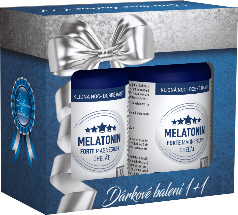 Melatonin Forte Magnesium chelát tbl.100+100