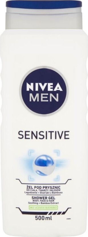 Nivea Men Sensitive sprchový gel 500 ml