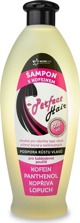 Perfect HAIR kofeinový šampon 550ml