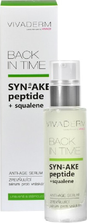 Vivaco Vivaderm Syn-Ake peptide Zpevňující sérum proti vráskám 30 ml