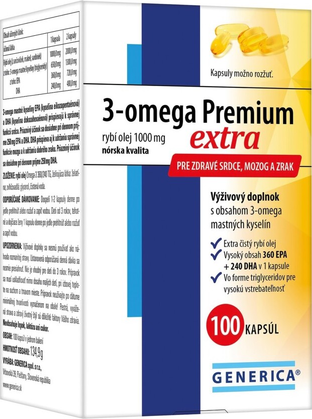 3-omega Premium extra cps.100 Generica