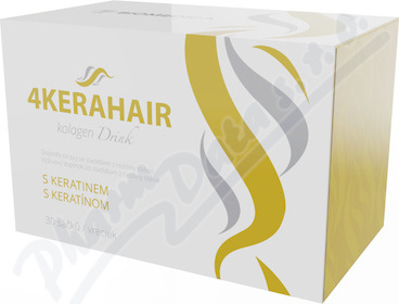 4KERAHAIR kolagen drink s keratinem 30 sáčků