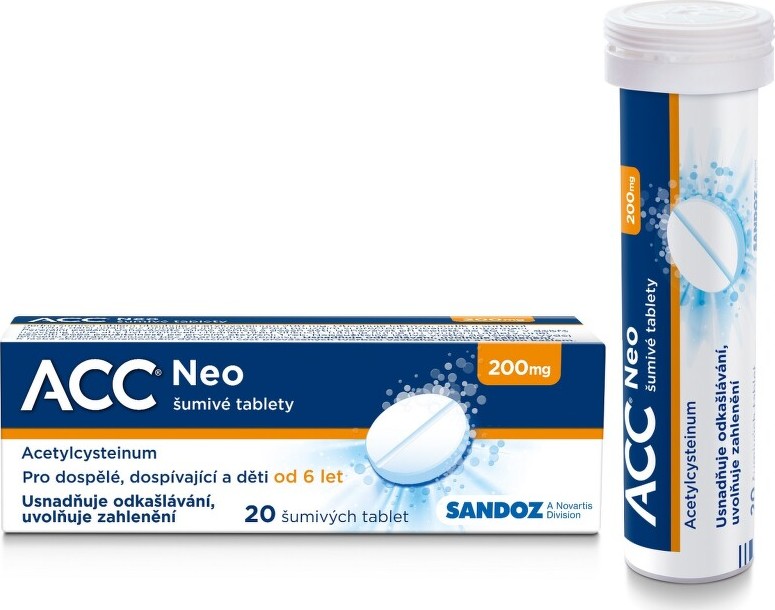 ACC NEO 200MG TBL EFF 20