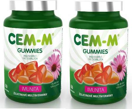 CEM-M gummies Imunita tbl.60+60 Dárkové 2023
