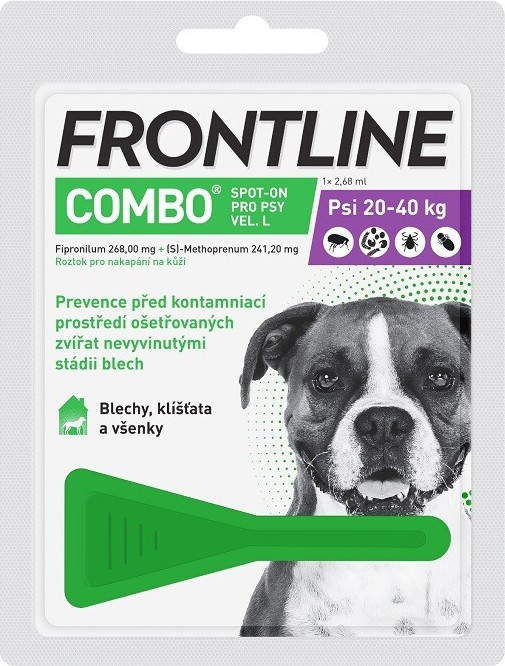 Frontline Combo Spot on Dog L pipeta 1x2.68ml