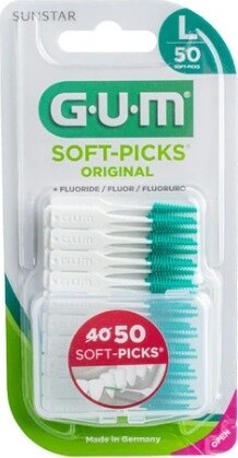 GUM Soft-Picks mezizubní kartáček gumový Large 50ks