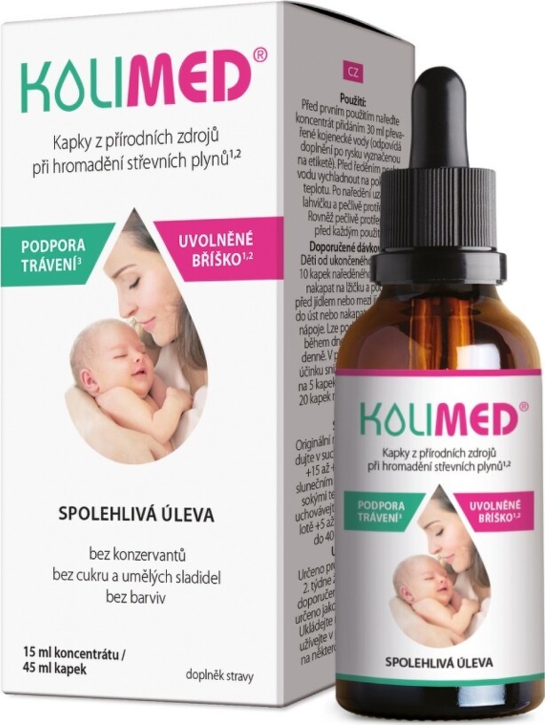 KoliMed 15 ml koncentrátu/45 ml kapek