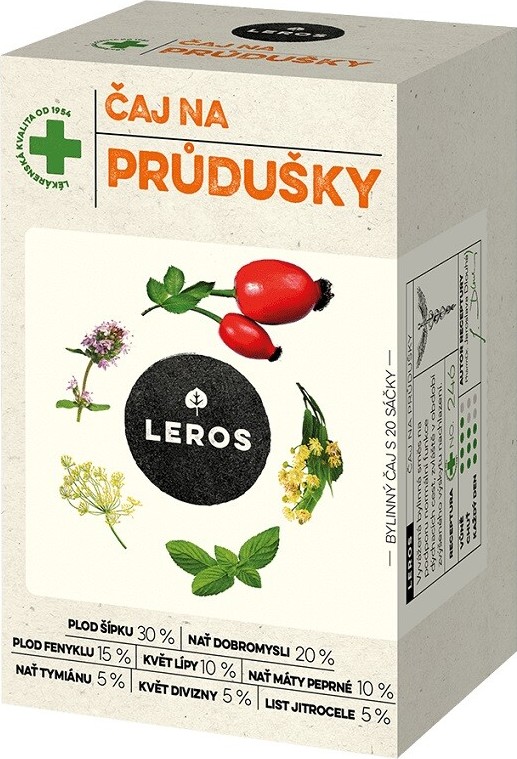 LEROS Čaj na průdušky 20x1.5g