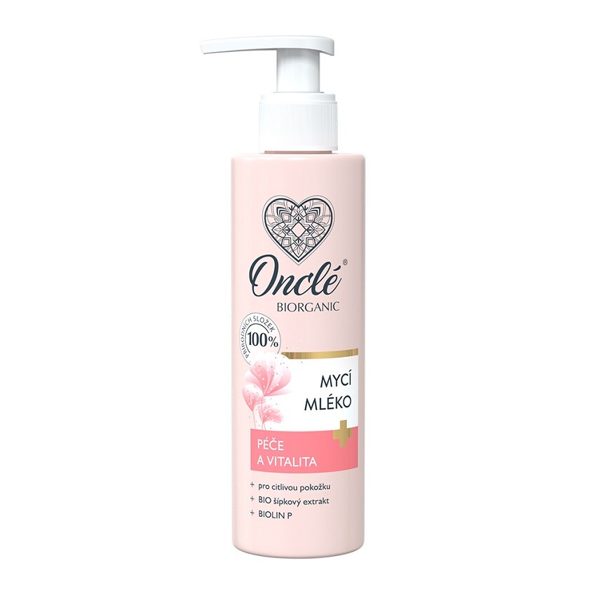 Mycí mléko ONCLÉ BIORGANIC 200 ml