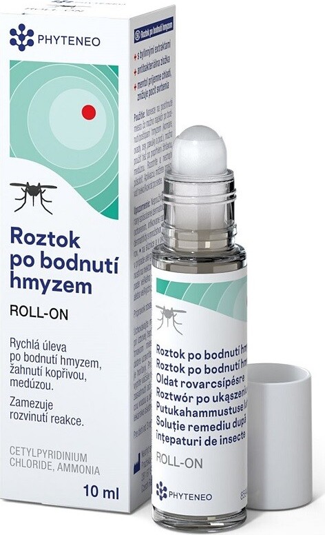 Phyteneo Roztok po bodnutí hmyzem roll on 10ml