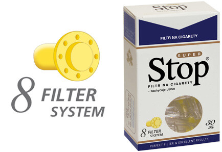 Stopfiltr Filtr - nástavec na cigarety 30 ks