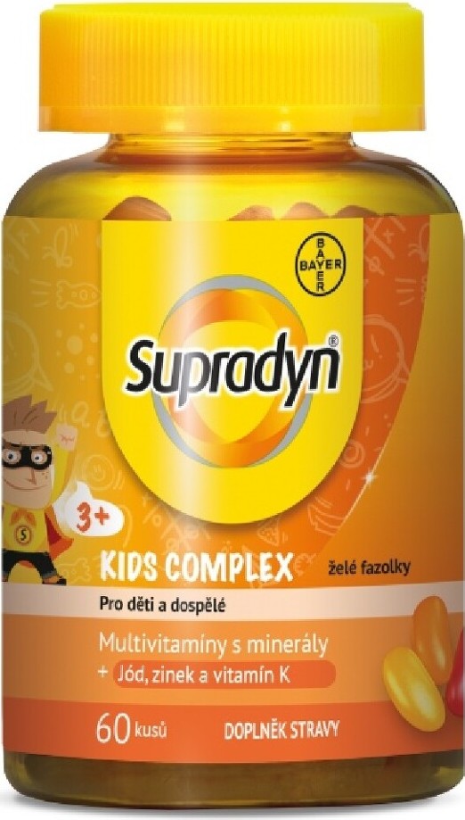 Supradyn Kids Complex želé fazolky 60ks
