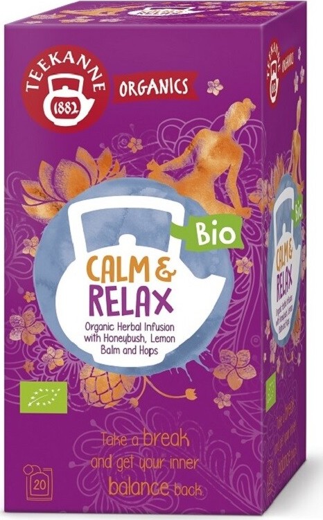 TEEKANNE BIO Organics Calm&Relax 20x1.8g