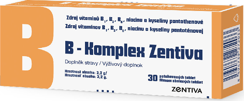 B-Komplex Zentiva 30 tablet