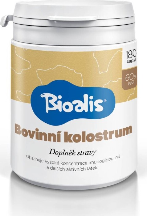 BIOALIS bovinní kolostrum cps.180