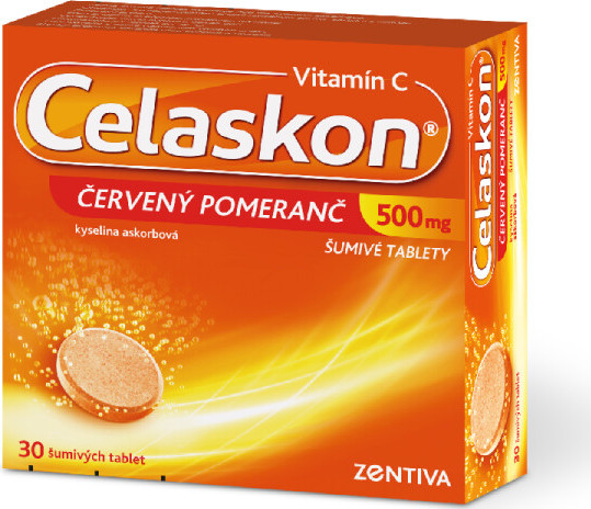 CELASKON ČERVENÝ POMERANČ 500MG TBL EFF 30(3X10)