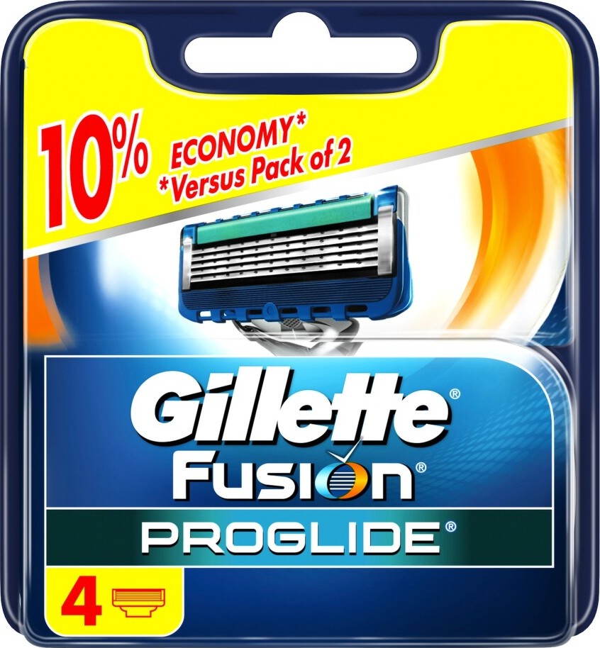 Gillette Fusion ProGlide náhradní hlavice 4ks