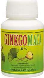 HEMANN Ginkgo maca bylin.tablety 100 tbl.á 600mg