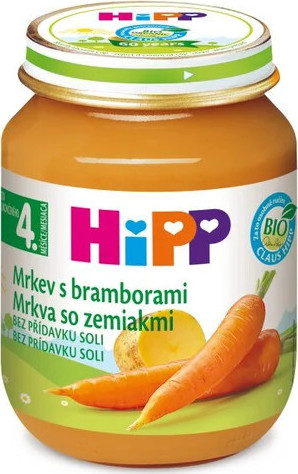 HiPP ZELENINA BIO mrkev s bramb. 125g