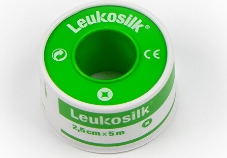 Leukosilk fixační páska univerz./cívka 2.5cmx5m
