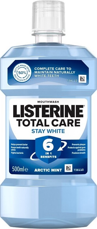 LISTERINE TOTAL CARE STAY WHITE 500ml