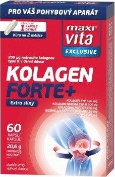 Maxi Vita Exclusive Kolagen Forte+ 60 kapslí