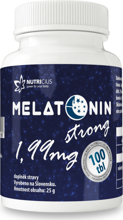 Melatonin strong 1.99mg tbl.100