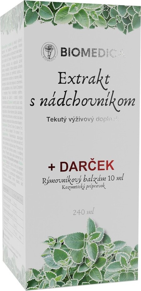 Rýmovníkový extrakt 240ml + dárek balzám 10ml